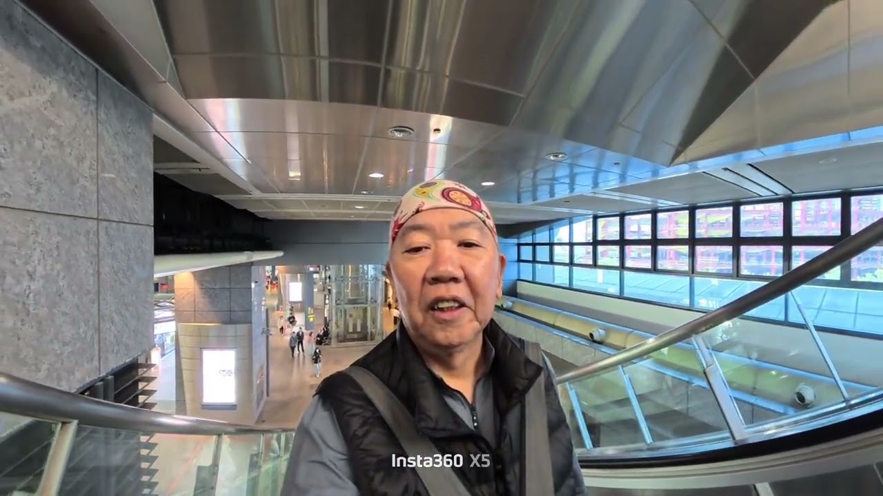 大年初二搭高鐵從台中回家，