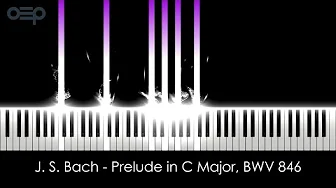 J. S. Bach - Prelude in C Major, BWV 846 | Classical Piano Music