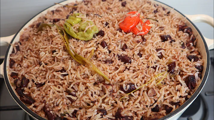 How To Make Authentic Jamaican Rice And  Peas Step...
