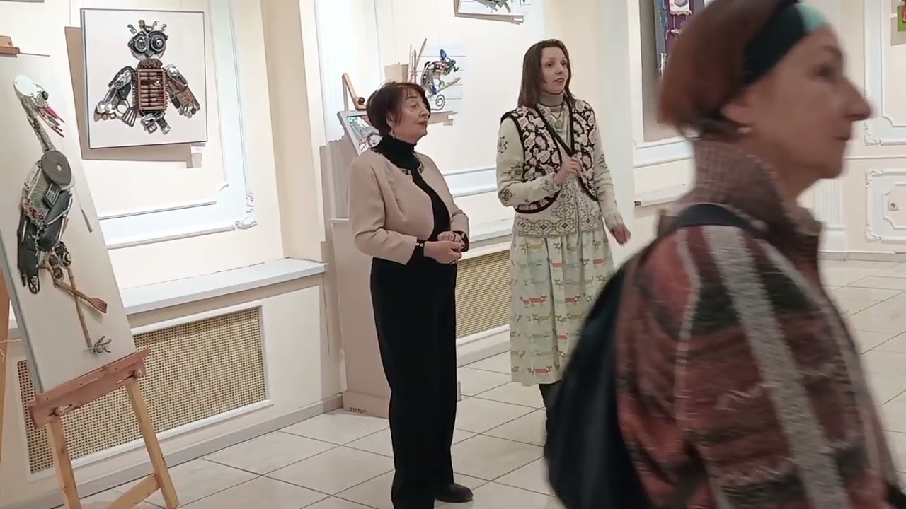 Открытие необычной выставки