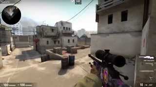CS:GO de_dust2 A site simple exploit