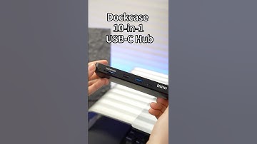 One Hub to Rule Your MacBook ✨⚡️#dockcase #macbook #USBCHub  #desksetup #Productivity #techlife