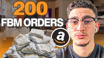 How I Fulfilled 200 Amazon Orders: My Step-by-Step FBM Process!