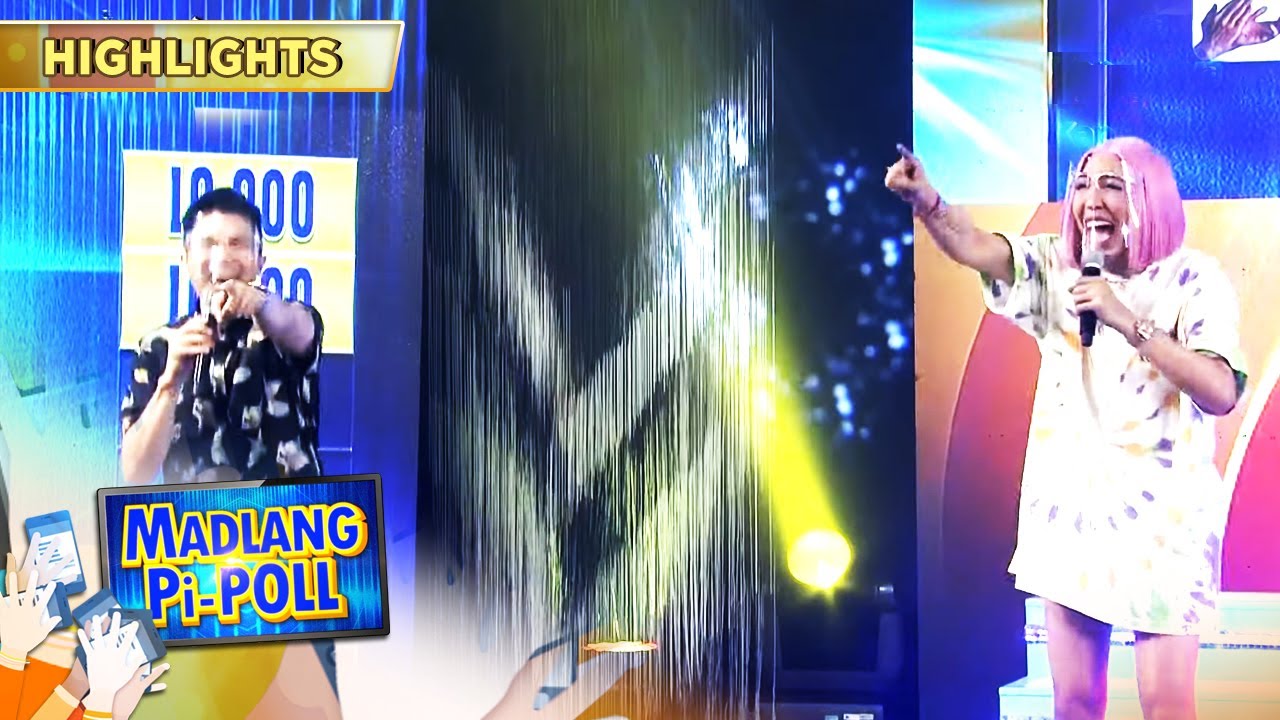 Vice Ganda gets hurt from chest-bumping with  Vhong | It's Showtime Madlang Pi-POLL