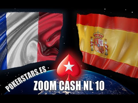 Zoom cash nl10€ : разбор раздач и живая игра на Pokerstars.es. Обзор рума, советы по игре.