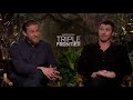 Charlie Hunnam & Garrett Hedlund Interview: Triple Frontier