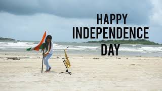 Happy independence  Day - Anjali Shanbhogue | Saxophone Instrumental