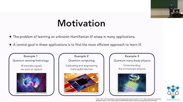 QIP2023 | Learning many-body Hamiltonians with Heisenberg-limited scaling (Hsin-Yuan Huang)