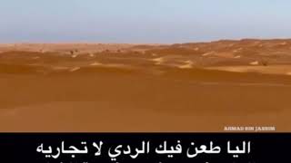 الردي لاتجاريه قصيدة كلها حكم