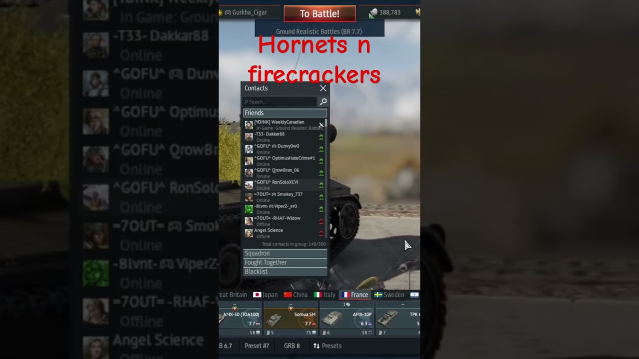 «Шершни» и «Фейерверки» сработали именно так, как и ожидалось | War Thunder