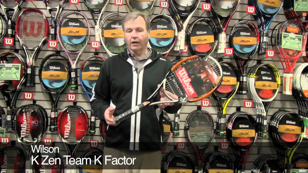 Midwest Sports Product Overview: Wilson K Zen Team K Factor - YouTube