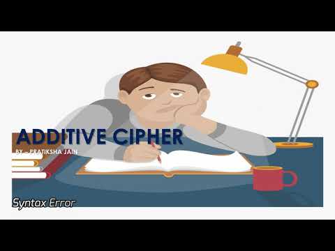 Additive Cipher Cryptography