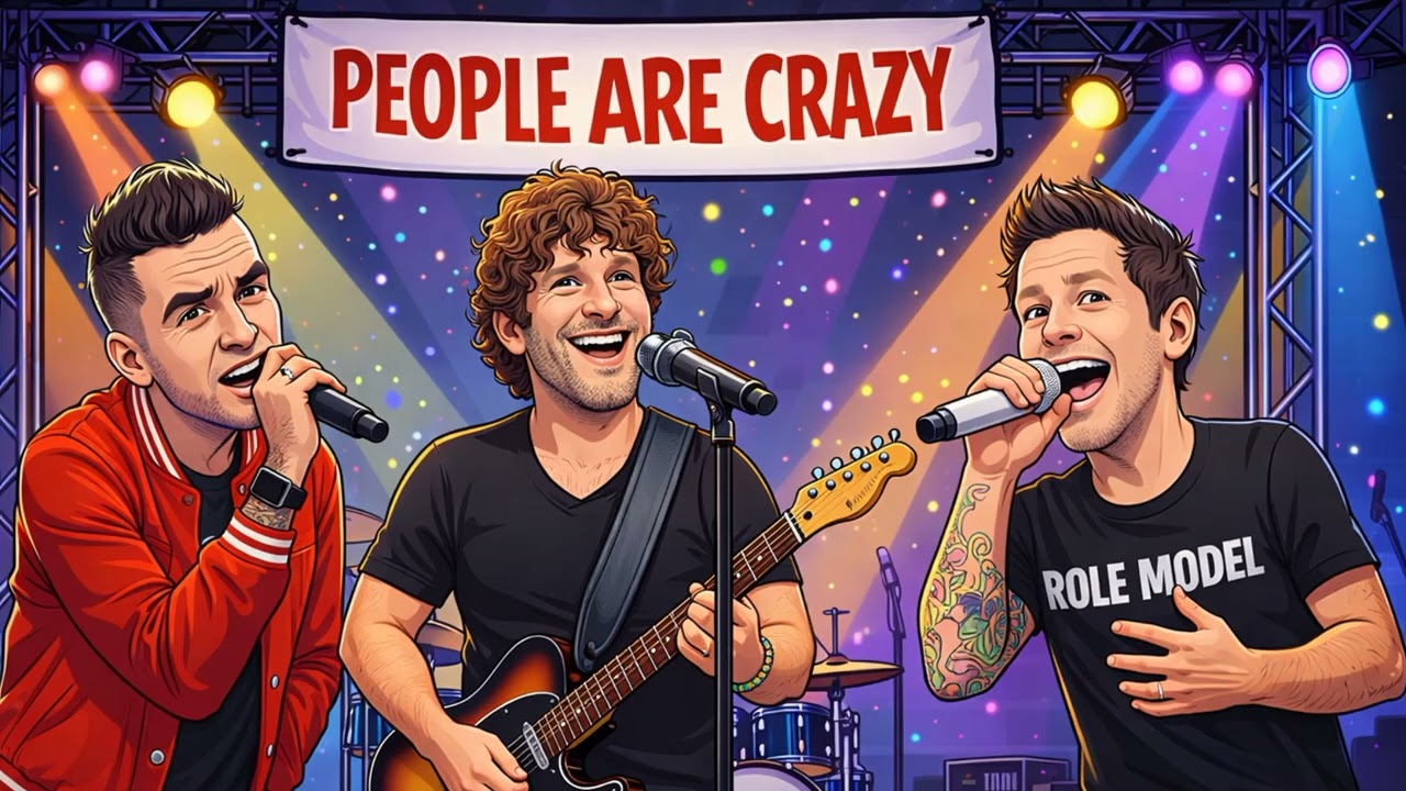 Billy Currington, Simple Plan and New Found Glory - People Are Crazy - AI Remix