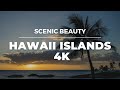 Scenic Beauty of Hawaii Islands in 4K | Relaxing Music