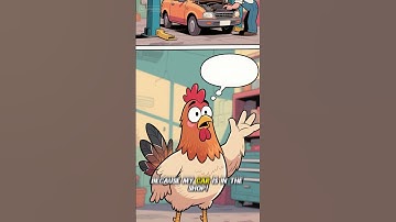 The Chicken at the Bus Stop 🐔🚌| #funny