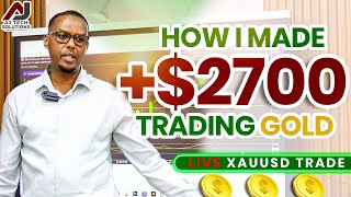 How I Made 2700 In 10 Minutes Trading Gold Xauusd