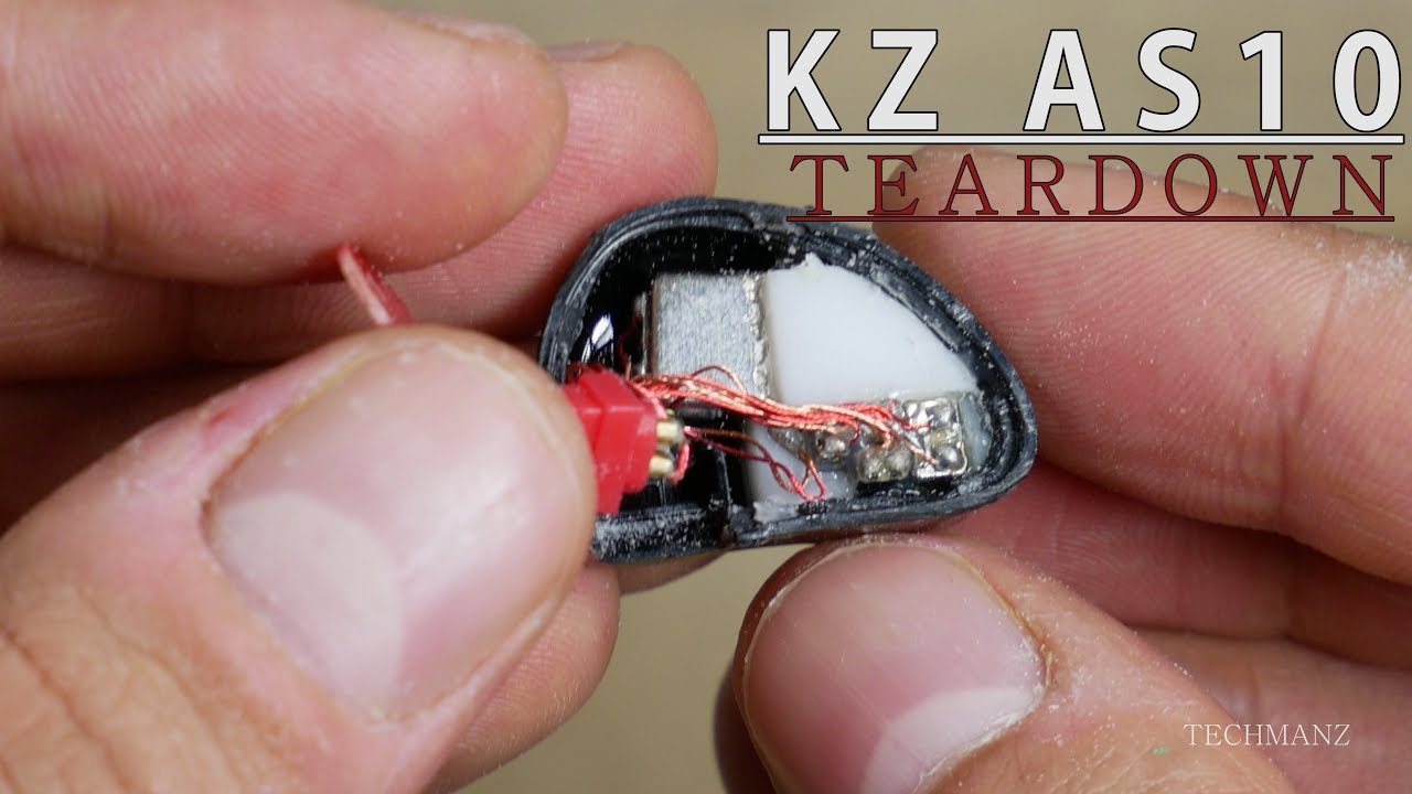 $70 Earphone  Teardown- KZ AS10  - 5 Ba Drivers