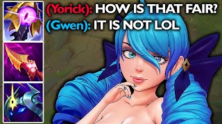 NOTHING IS MORE POWERFUL THEN FED GWEN IN THIS PATCH (12.10)