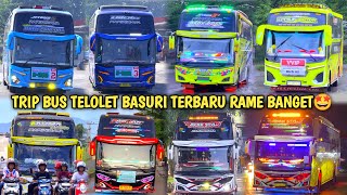 TELOLET BASURI BUS IS FULL 🥳 Hunting for Anyer Bus Trip at Rest Area KM 68👏