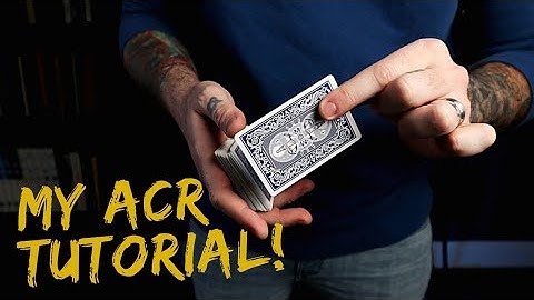 Learn My Ambitious Card Routine! ACR Tutorial.