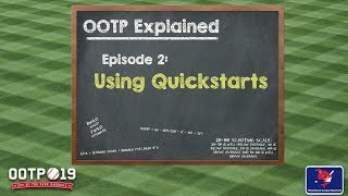 Setting up a Quickstart File in OOTP