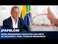 ¡PAPELÓN! Scioli promociona Bariloche con nieve de telgopor y para "familias brasileras"