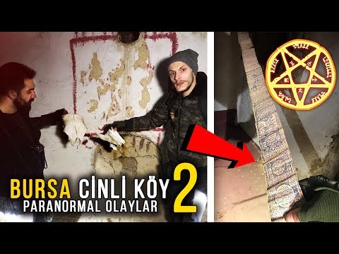 BURSA HAYALET KÖY BİR GECE 2 ( Bir Sürü Büyü Bulduk ) - Paranormal Olay