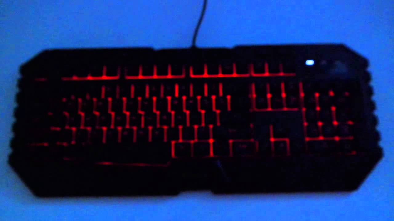 sæt ind montage Embankment CM Storm Octane keyboard backlight - YouTube