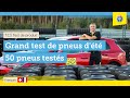 Le plus grand test de pneus dt du tcs en 2023 50 pneus de budget  premium tests intgralement