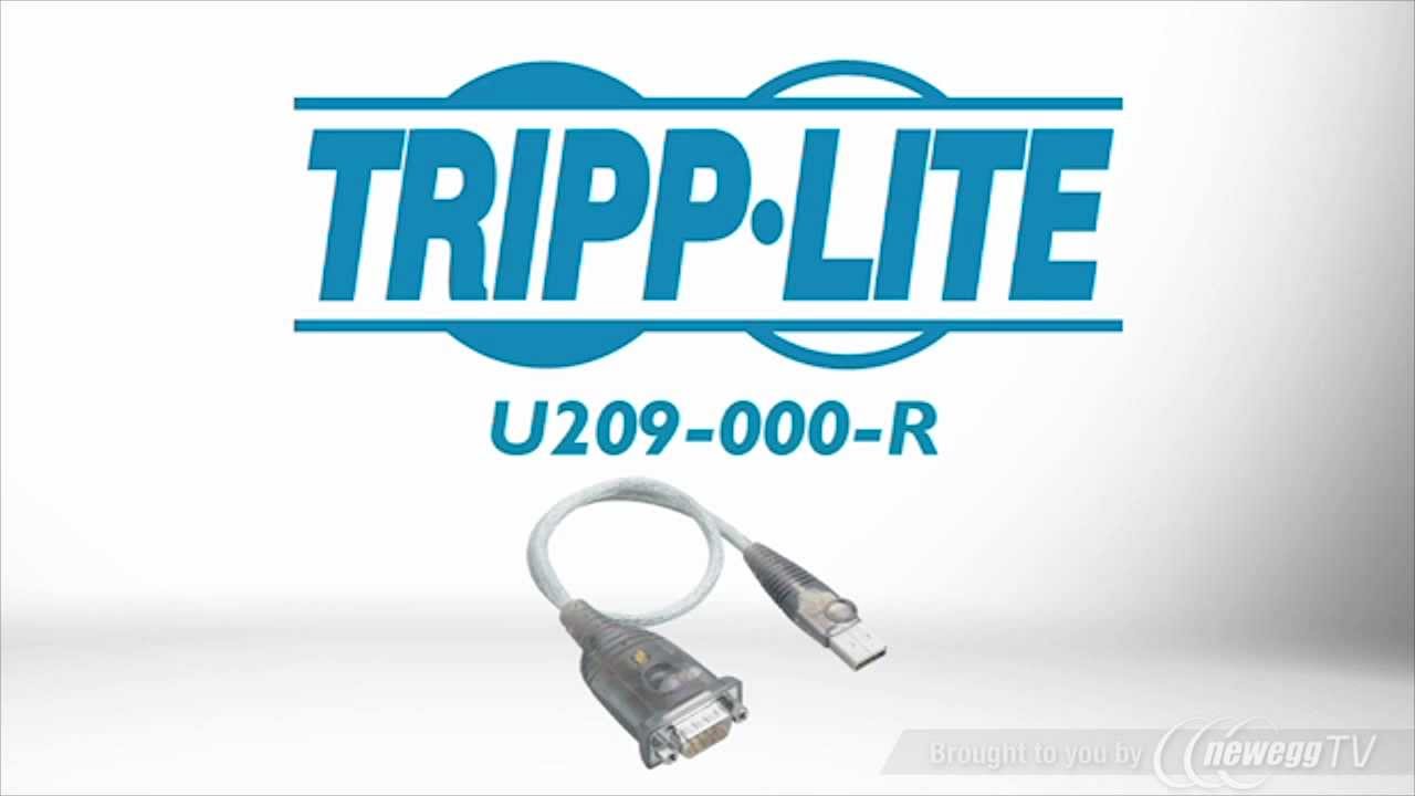 Product Tour Tripp Lite Model U209 000 R 17 Usb To Serial Adapter