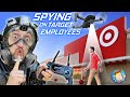 SPYING on TARGET Deliveries! Essential Supplies Drone! (FV Family Snake Camera Surprise Vlog)