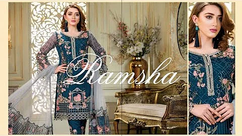 RAMSHA PERFECTION GLAZE VOL 14 | ORIGINAL HEAVY EMBROIDERED | CALL MAYSA COLLECTIONS