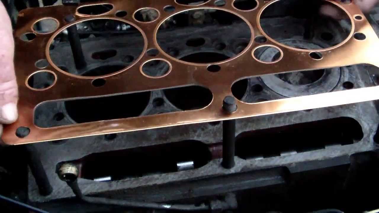 Wymiana uszczelki pod głowicą URSUS 3512, MF 255, Remont silnika MF 255, Perkins