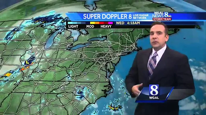 Warm and humid with scattered thunderstorms today