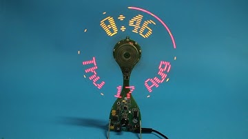 Elektor Propeller Clock finished (sort of...)