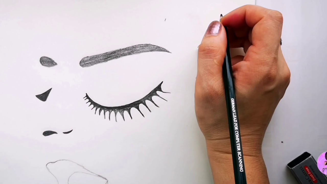 Side Face Drawing - YouTube