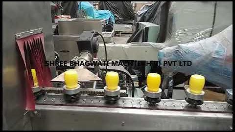 HDPE Masala Bottle Automatic Shrink Sleeve Labeling Machine with Heating Tunnel