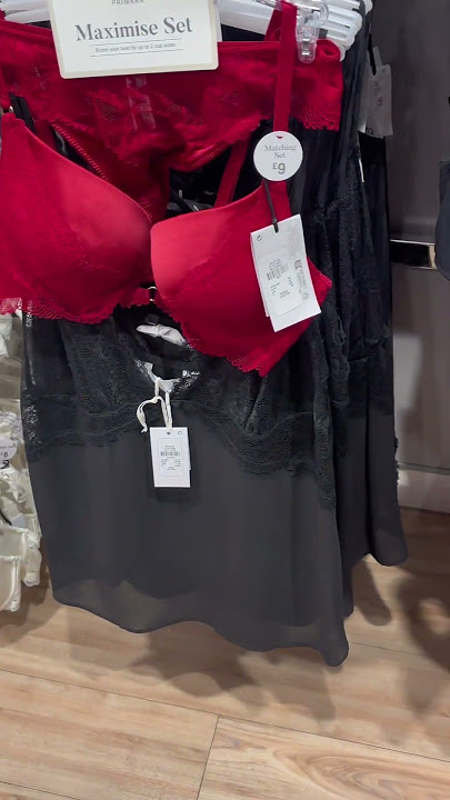 Primark women’s new lingerie collection #womensfashion