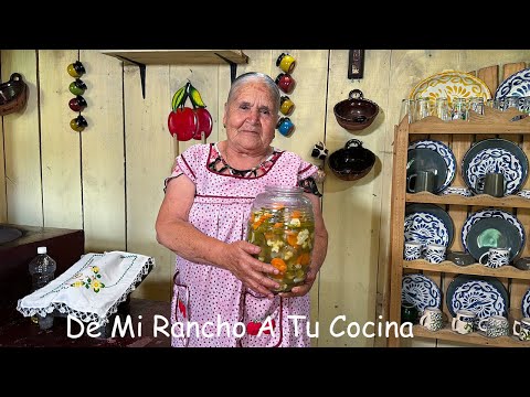 Como Hacer La Receta De Chiles En Escabeche Bien Sabrosos