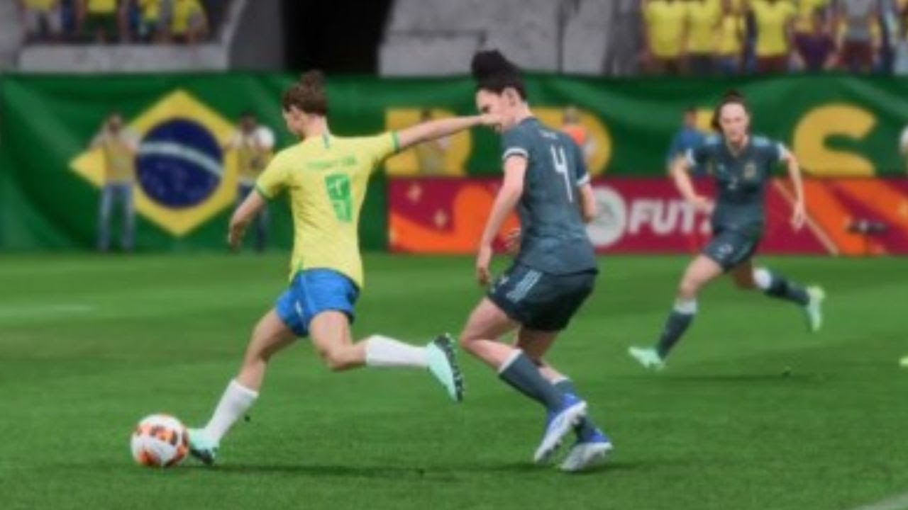 brazil vs argentina women's football FIFA 23 YouTube