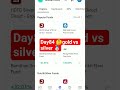 DAY84 gold vs silver#money 🤔🥈🤫🎯#shorts