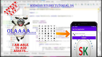 ANDROID STUDIO TUTORIAL || How to Use Vector Assets in android application...