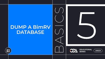 Dump a BimRV Database