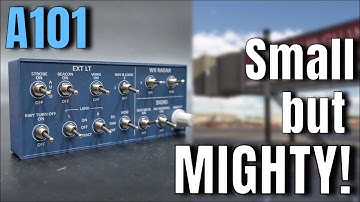 New Rowsfire A101 Mini Airbus Overhead Panel Review – A320 Vibes Without the Price