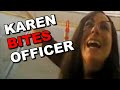 Psycho Drunk Karen Arrested at Airport (CRAZY)