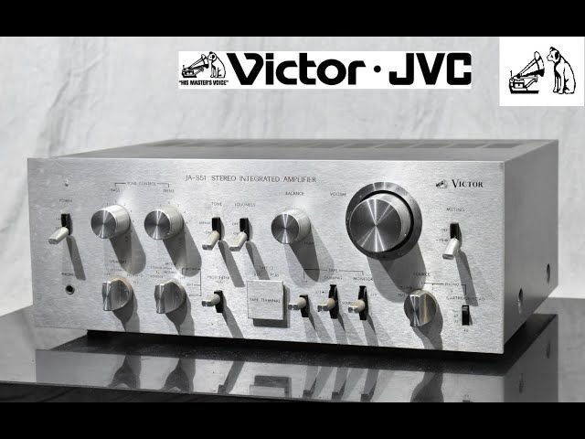 Victor JA-S 51& JT-V57 セット Victor JA-S51 (1976年頃) - YouTube