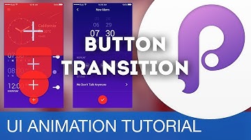 Amazing Button Transition • UI/UX Animations with Principle & Sketch (Tutorial)