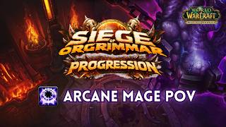 Garrosh HC Prog 🫠 - Arcane Mage POV with voice coms [MoP SoO]