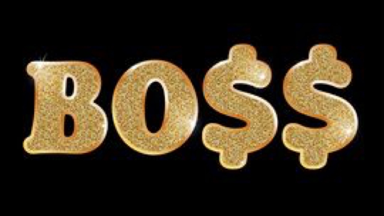 Биг босс текст. Надпись босс. Красивая надпись босс. Boss Золотая надпись. Boss золотыми буквами.