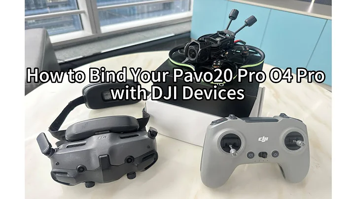 BETAFPV O4 Pro Binding Tutorial | Pavo20 Pro O4 Pro & DJI Devices